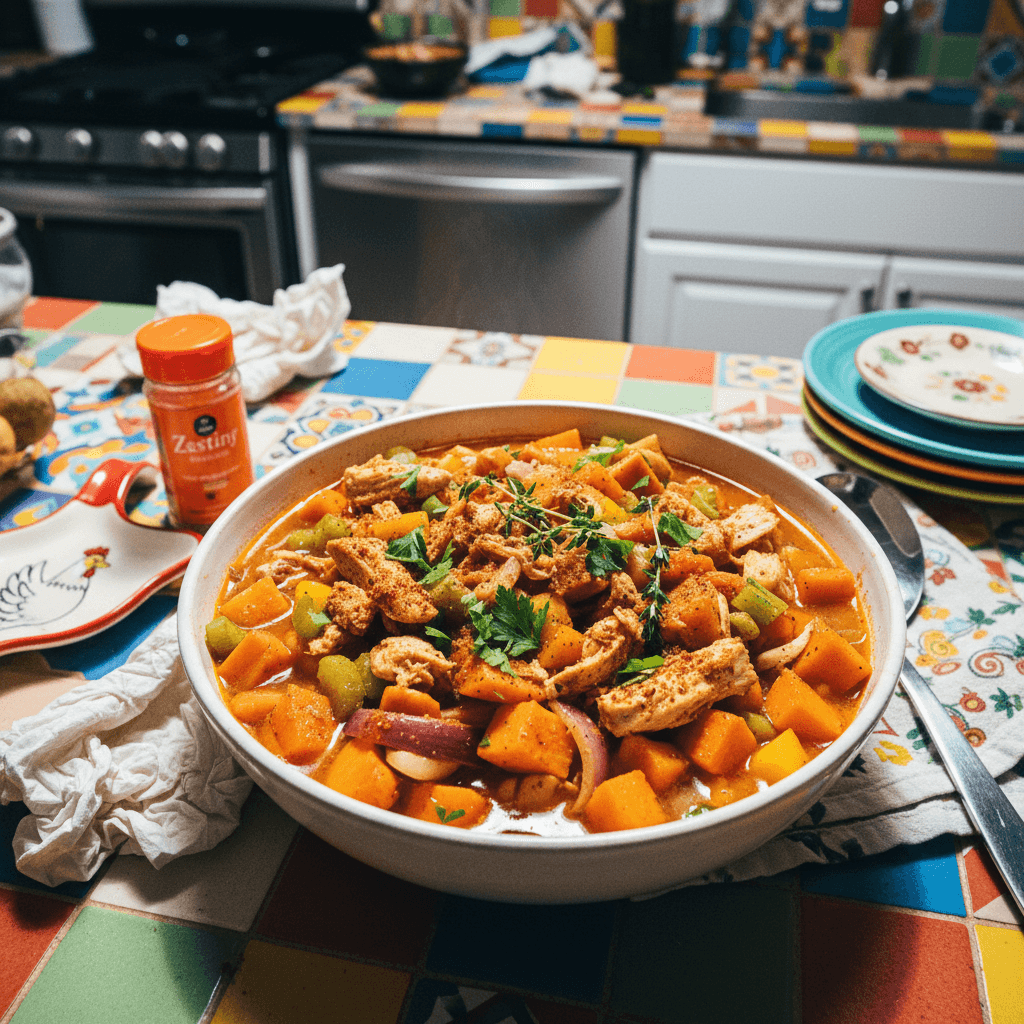 Hearty Chicken and Vegetable Soup