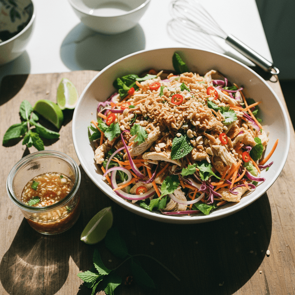 Vietnamese Inspired Chicken Salad