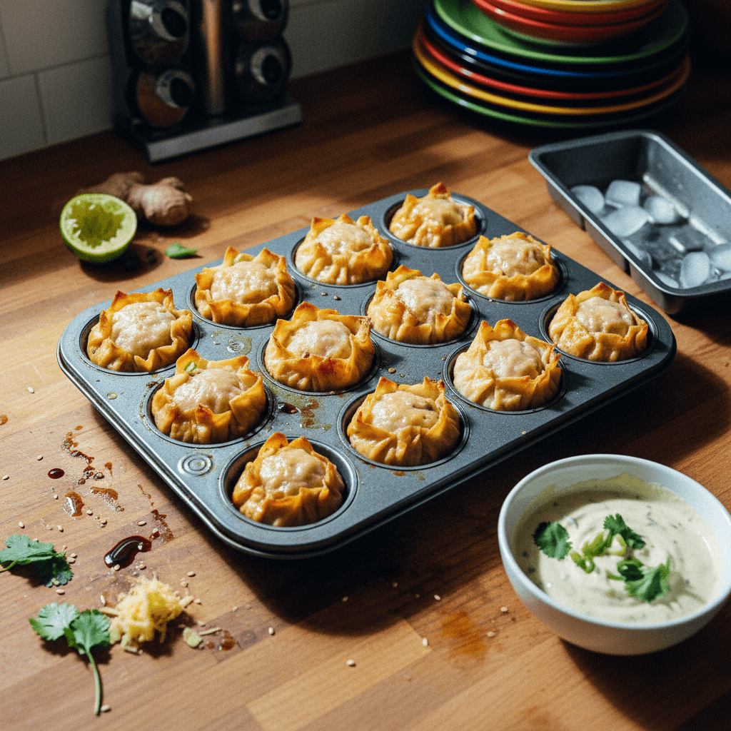Muffin Pan Dumplings