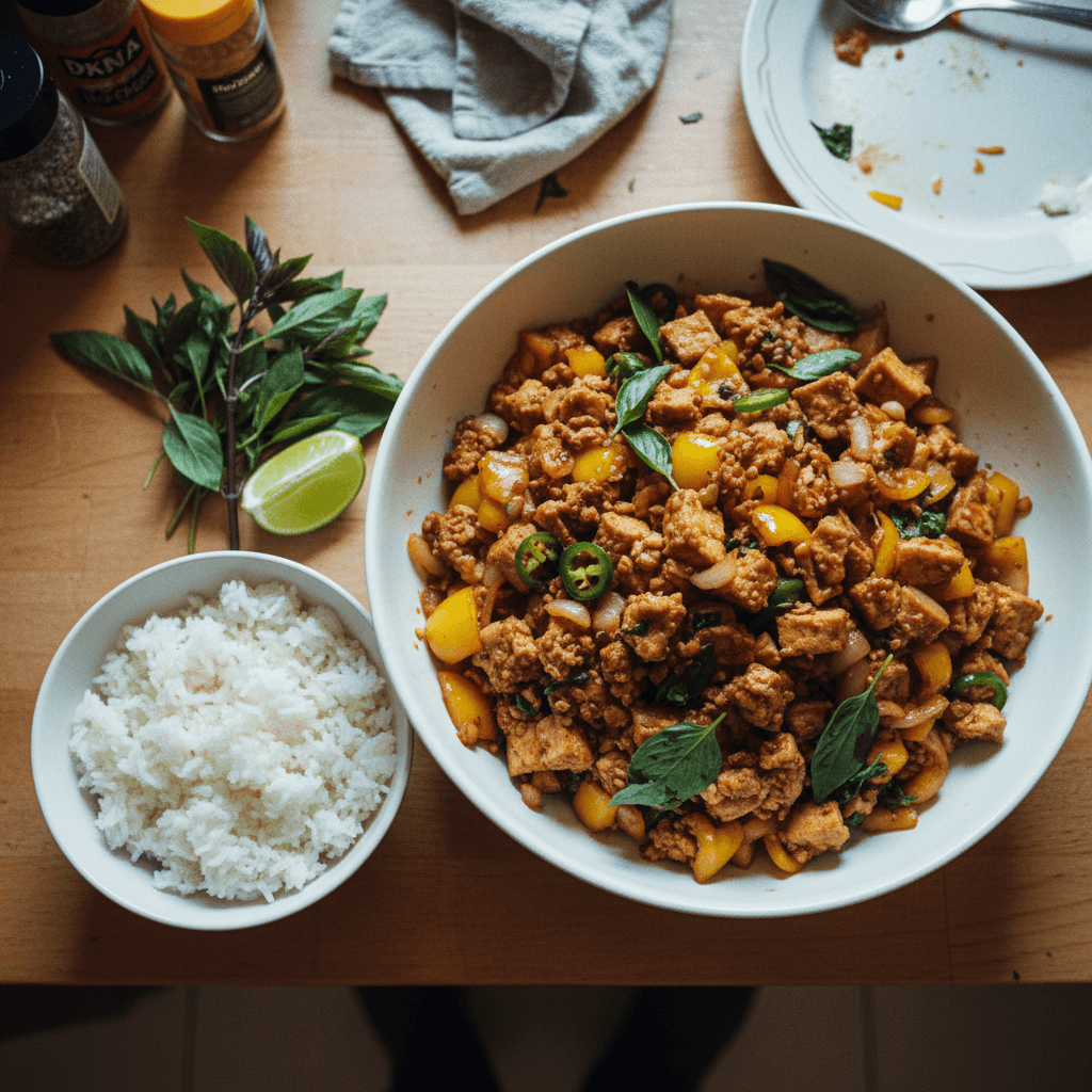 Thai Basil Tofu