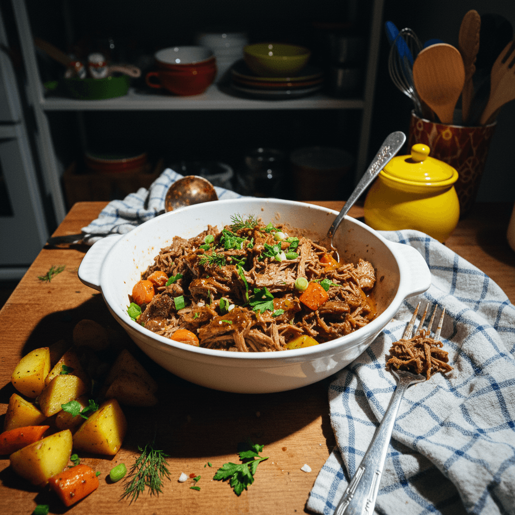 Slow Cooker 3-Ingredient Ranch Roast