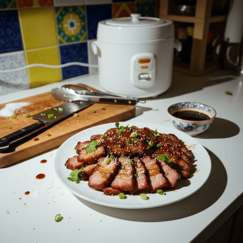 Chinese BBQ Pork (Rice Cooker)
