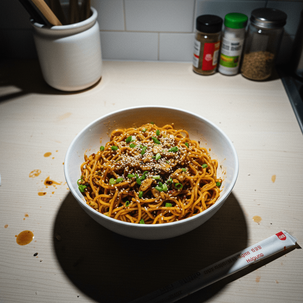 Chili Oil Garlic Noodles