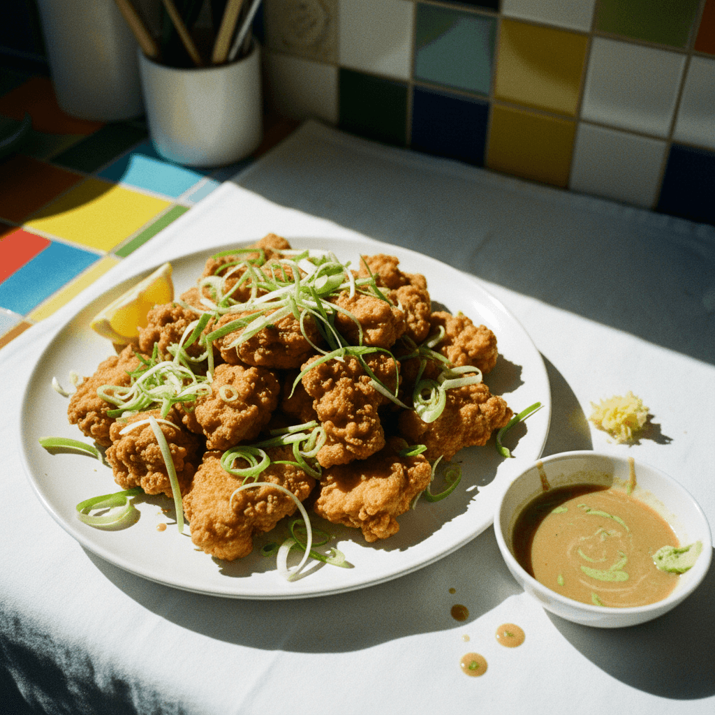 Air Fryer Pa Dak (Korean Fried Chicken)