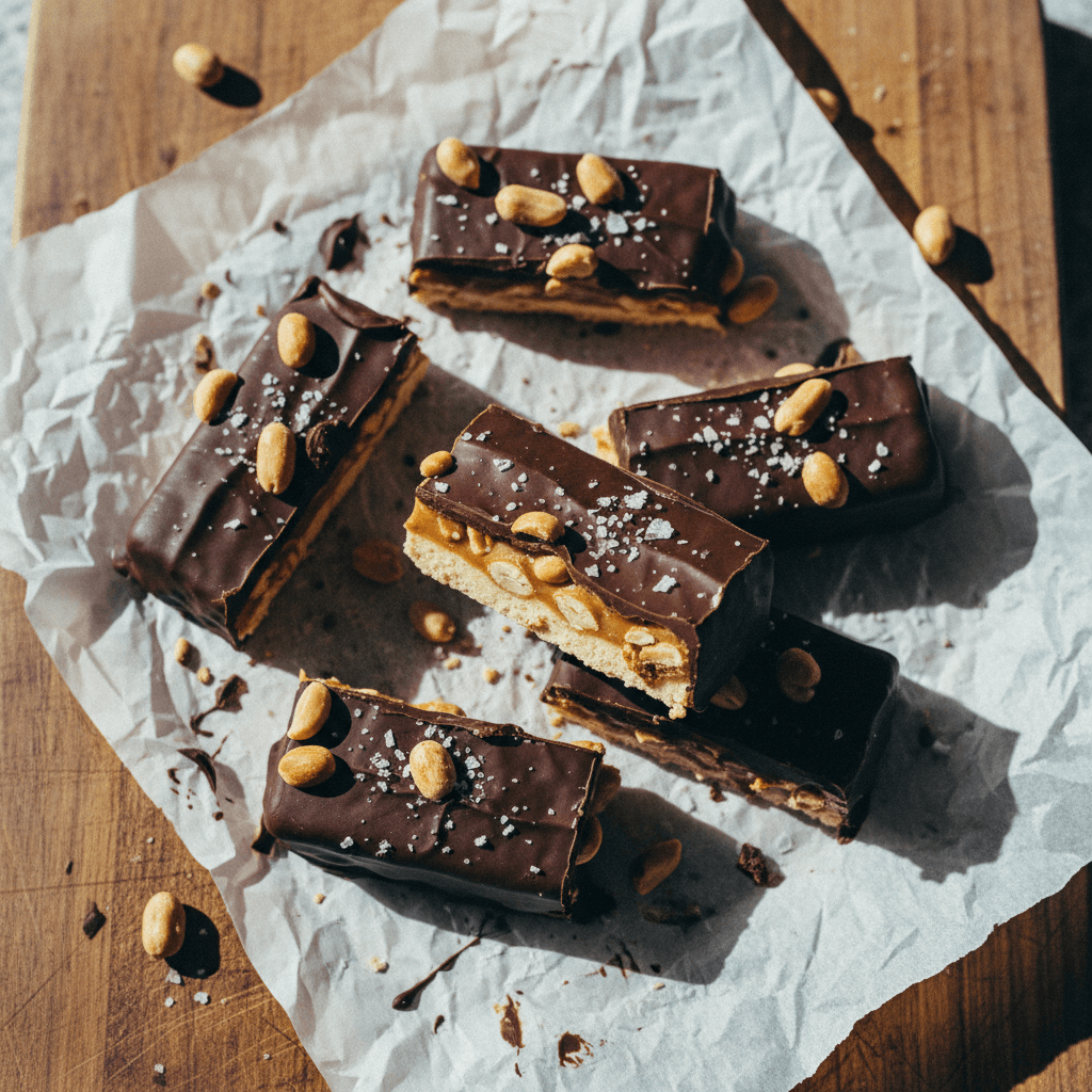Homemade Snickers