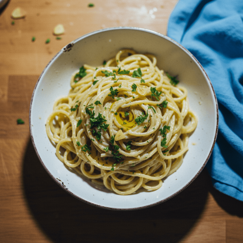 Two Michelin Star Aglio e Olio