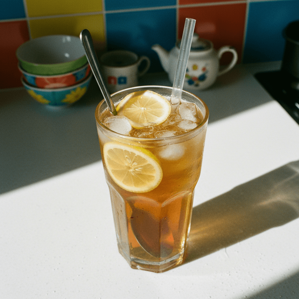 Chinese Iced Lemon Tea