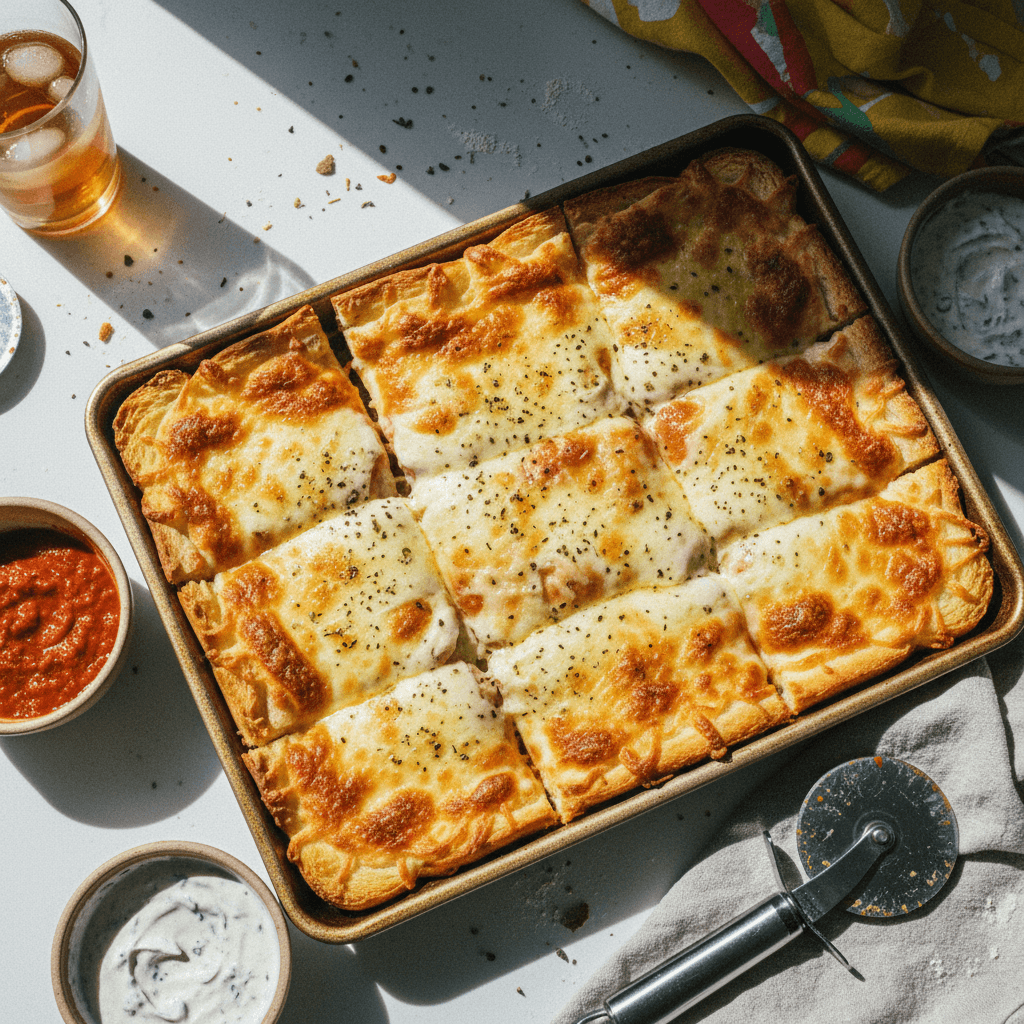 Marinara Pizza NYC Cheesy Bread