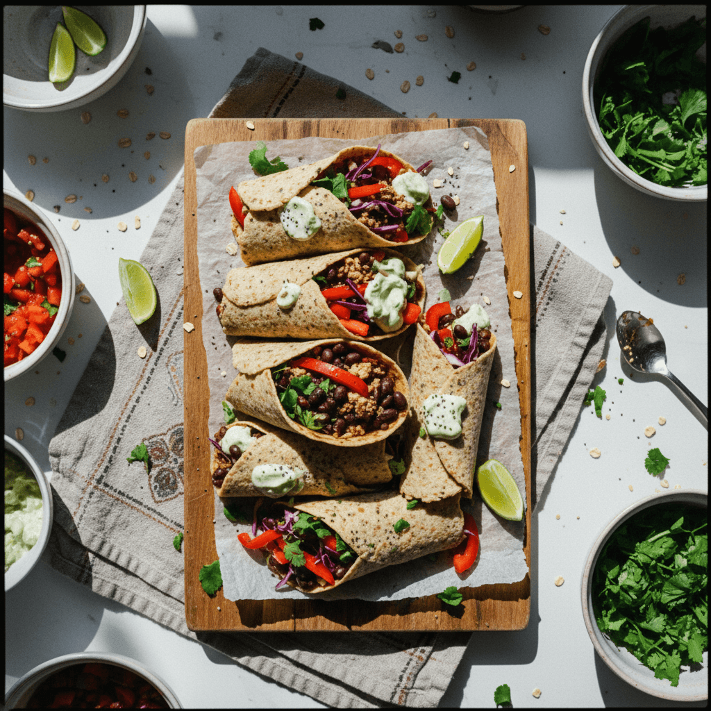 Oat & Chia Wraps