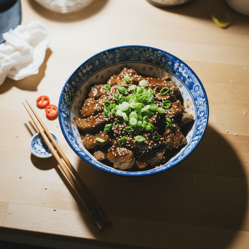 Velveting Beef