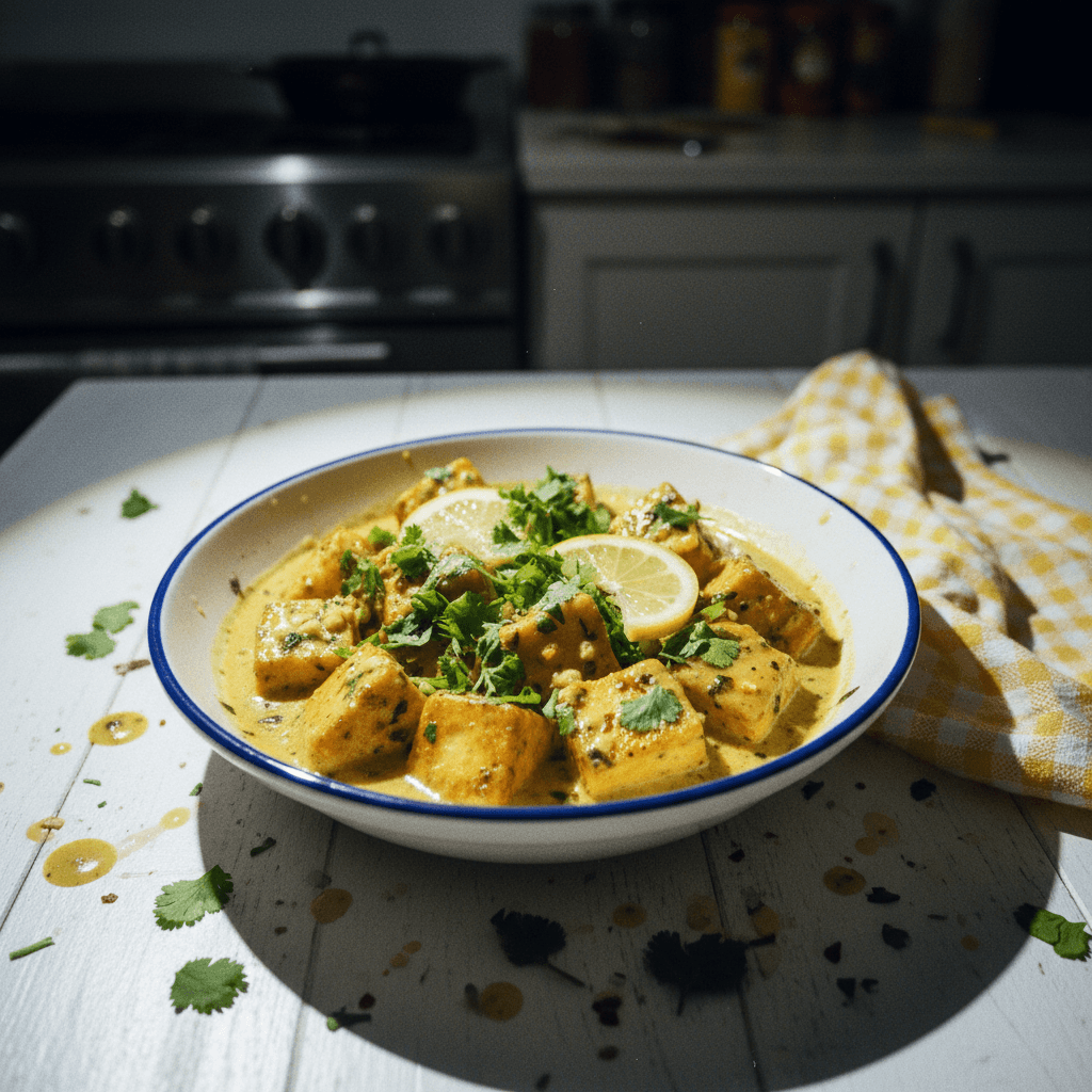 Butter Garlic Lemon Paneer