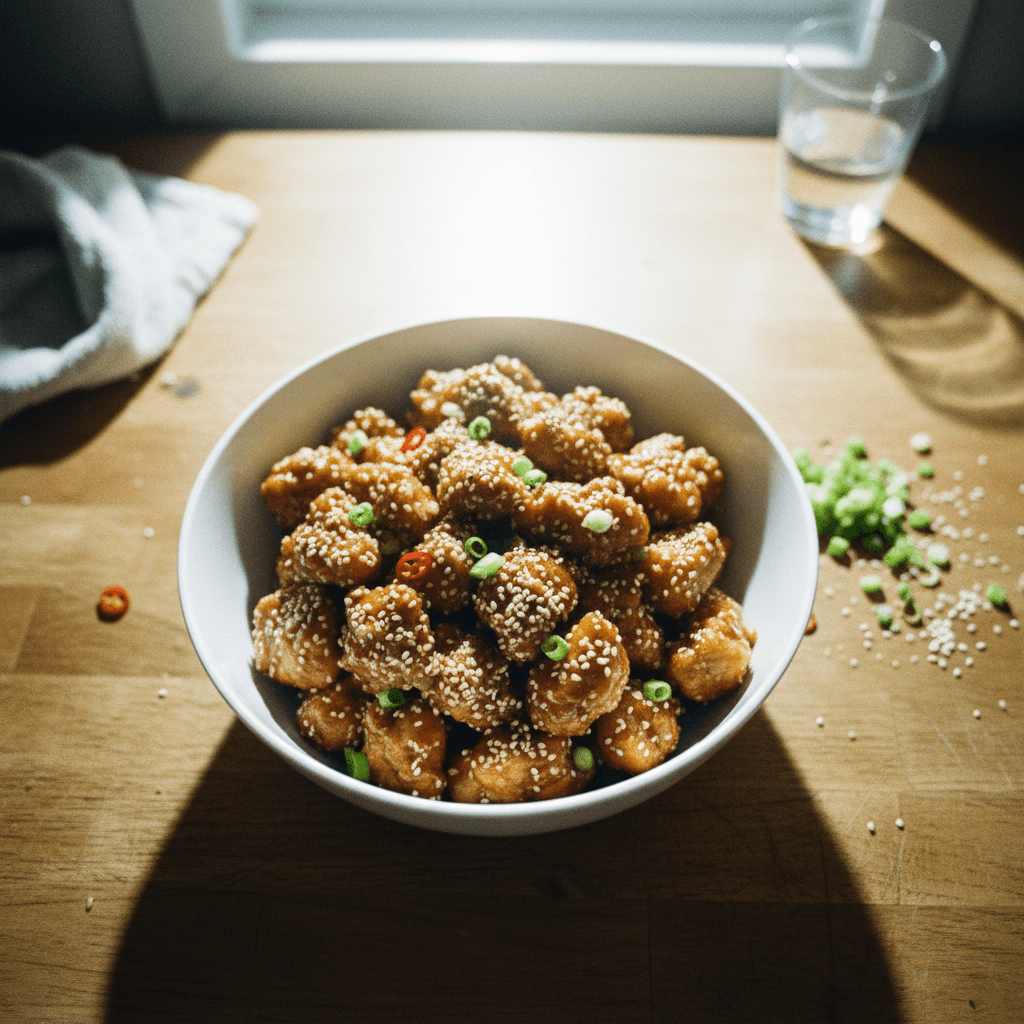 Crispy Air Fryer Sesame Chicken