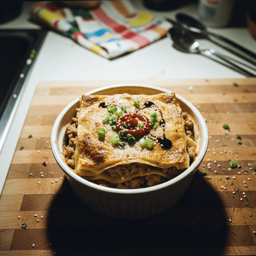 Dumpling Lasagna