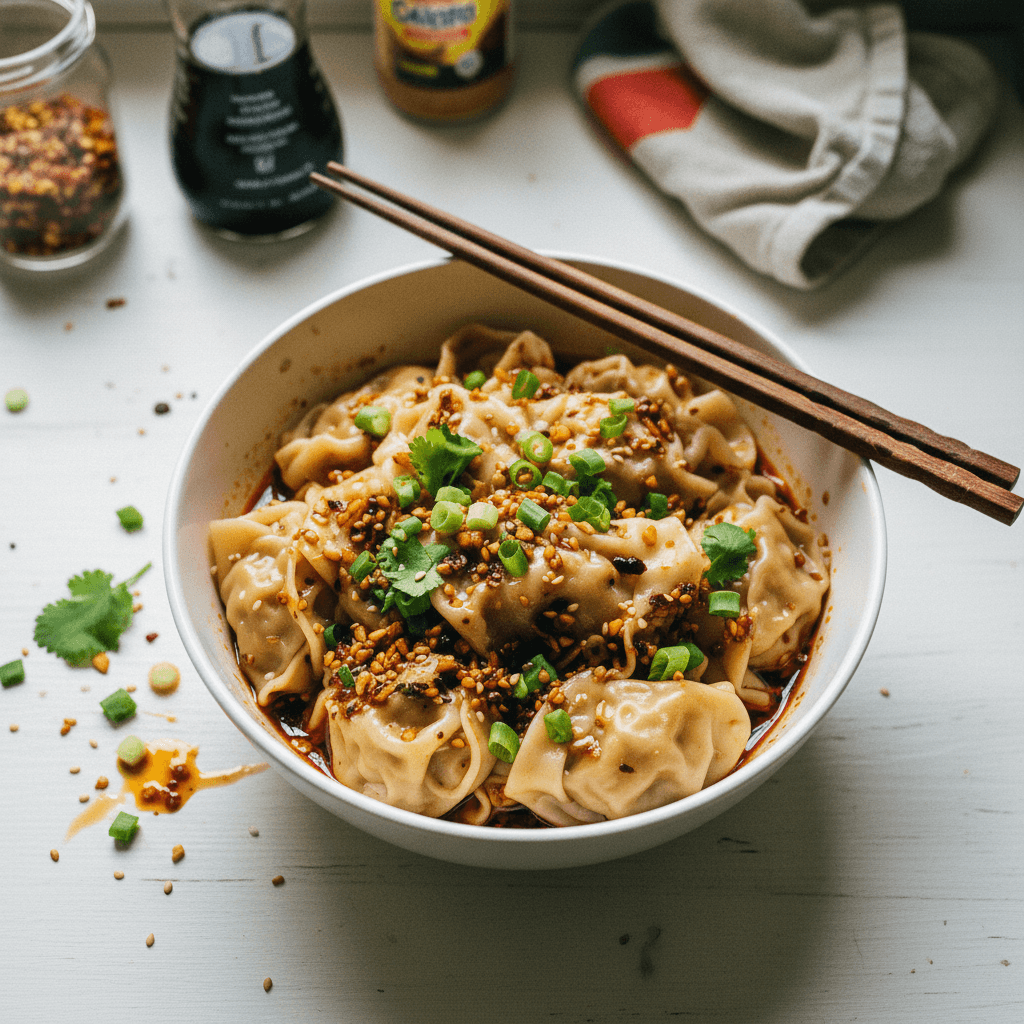 Spicy Chilli Oil Wontons