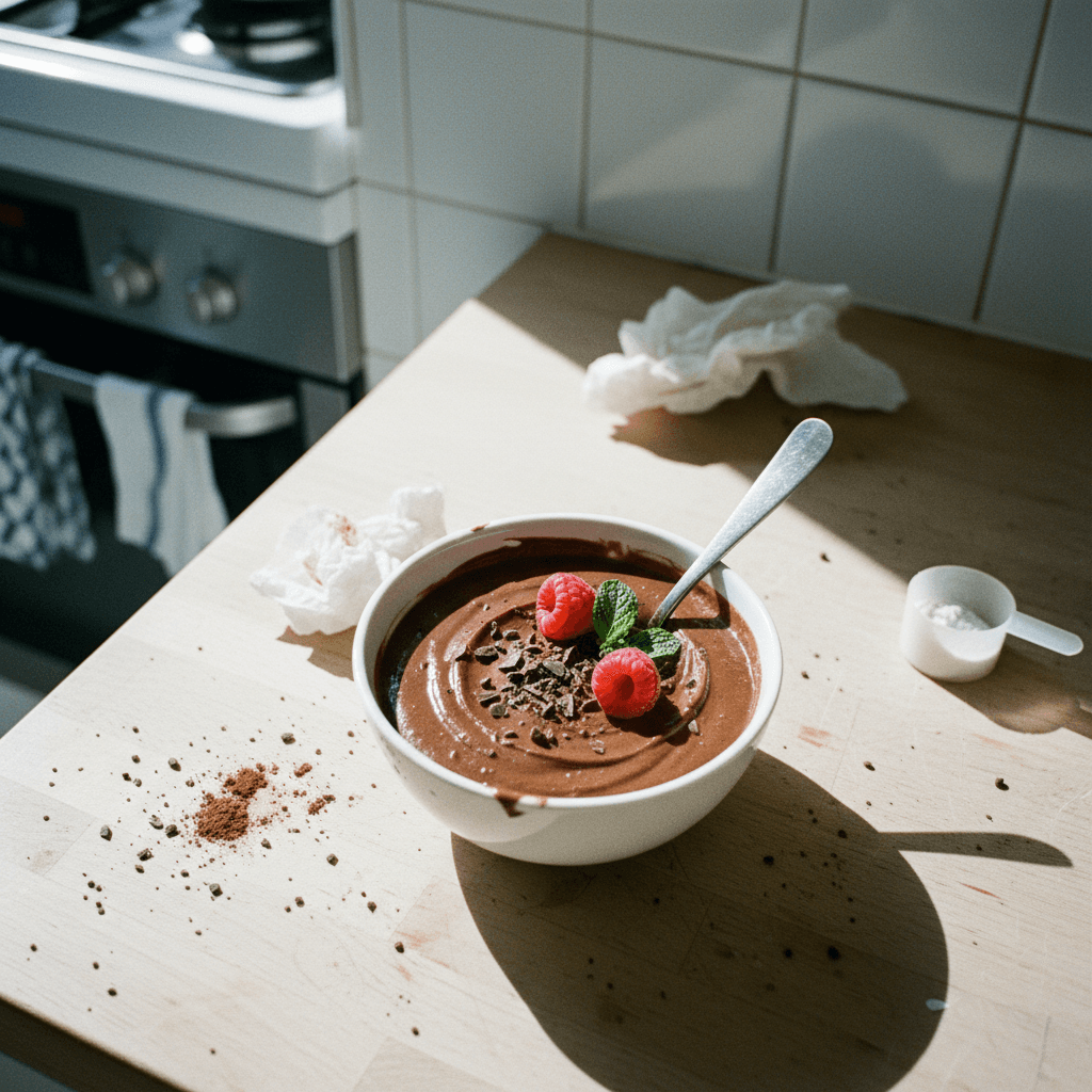 Creamy Chocolate Protein Pudding