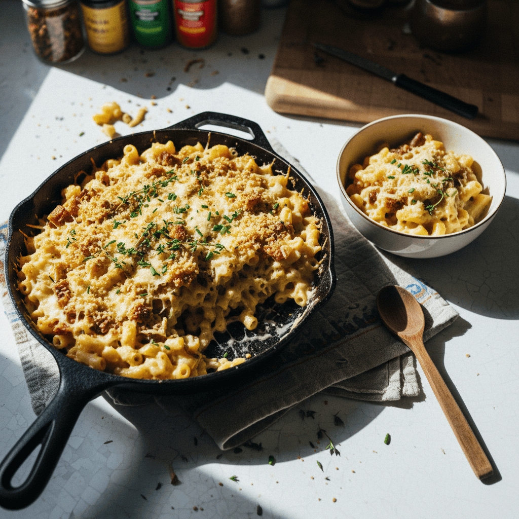 French Onion Mac and Cheese