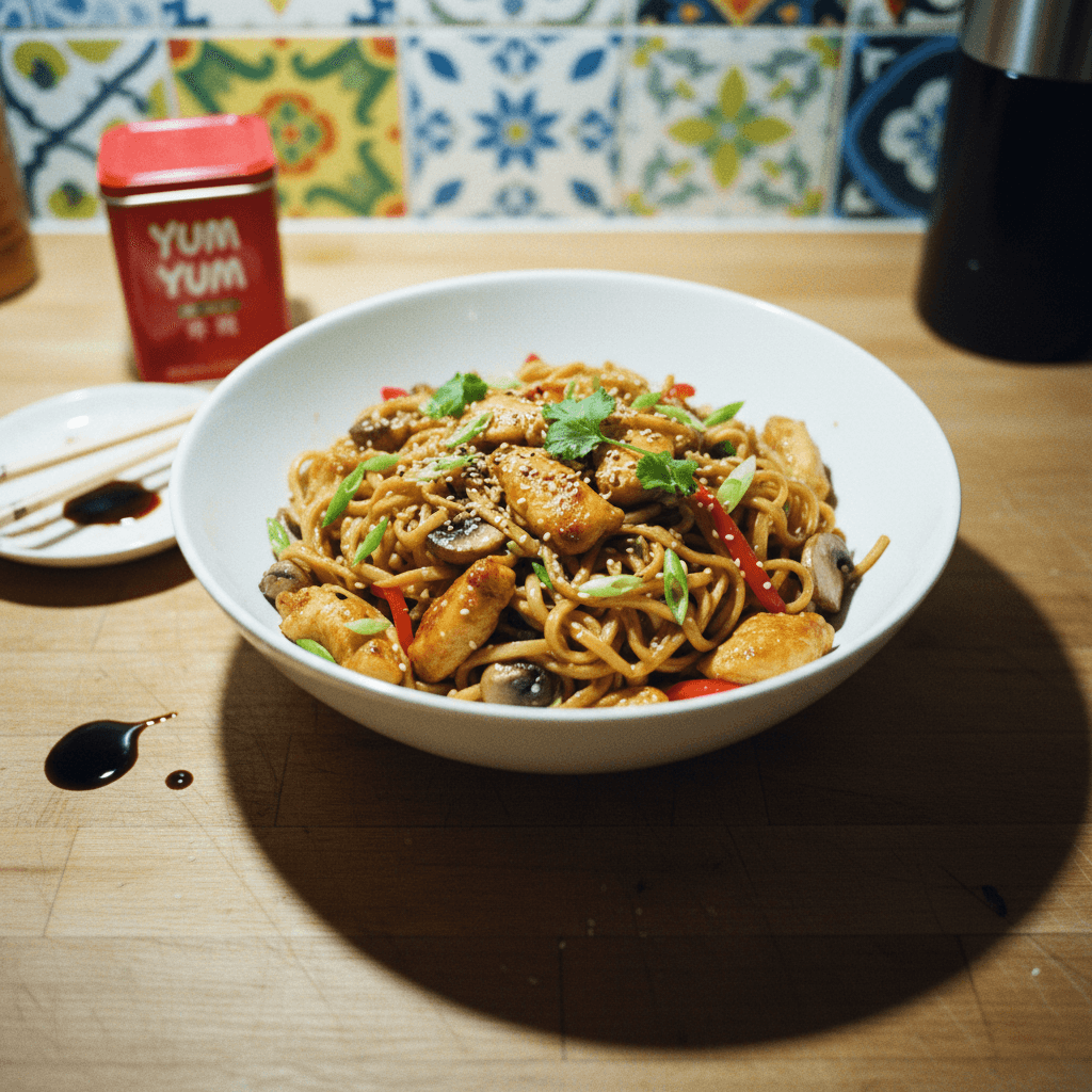 Chicken Noodle Stir-fry
