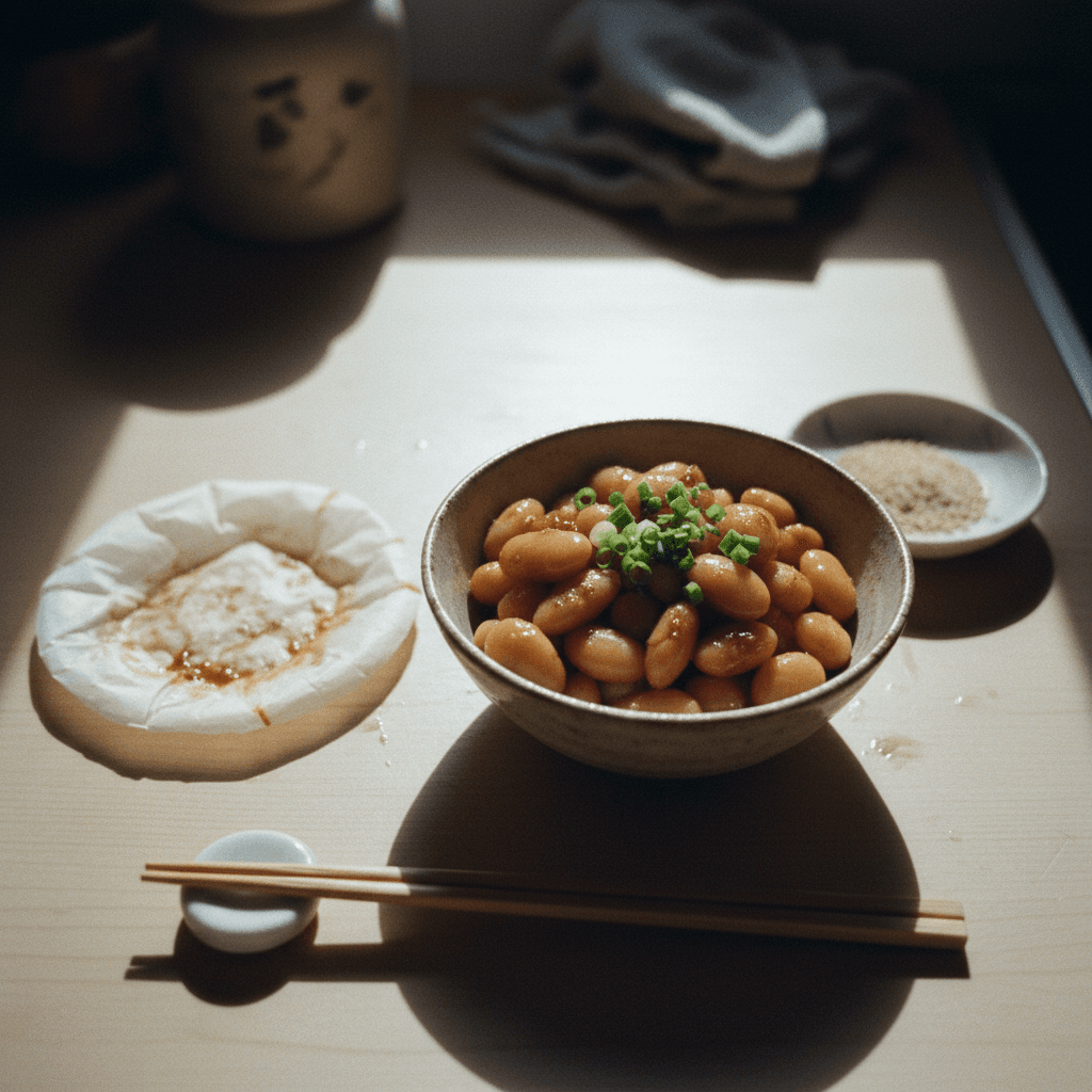Japanese Simmered Beans (Nimame)