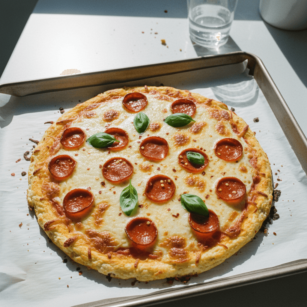 Cottage Cheese Pizza