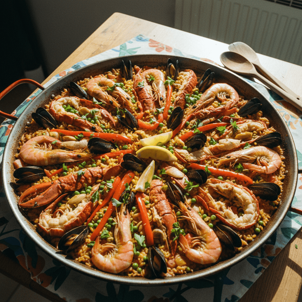 Classic Seafood Paella