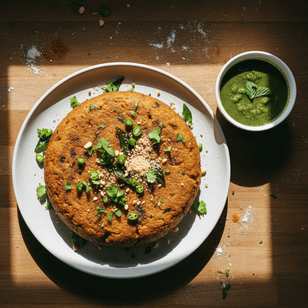 Sawan Somvar Special Vrat Wala Gujarati Handvo