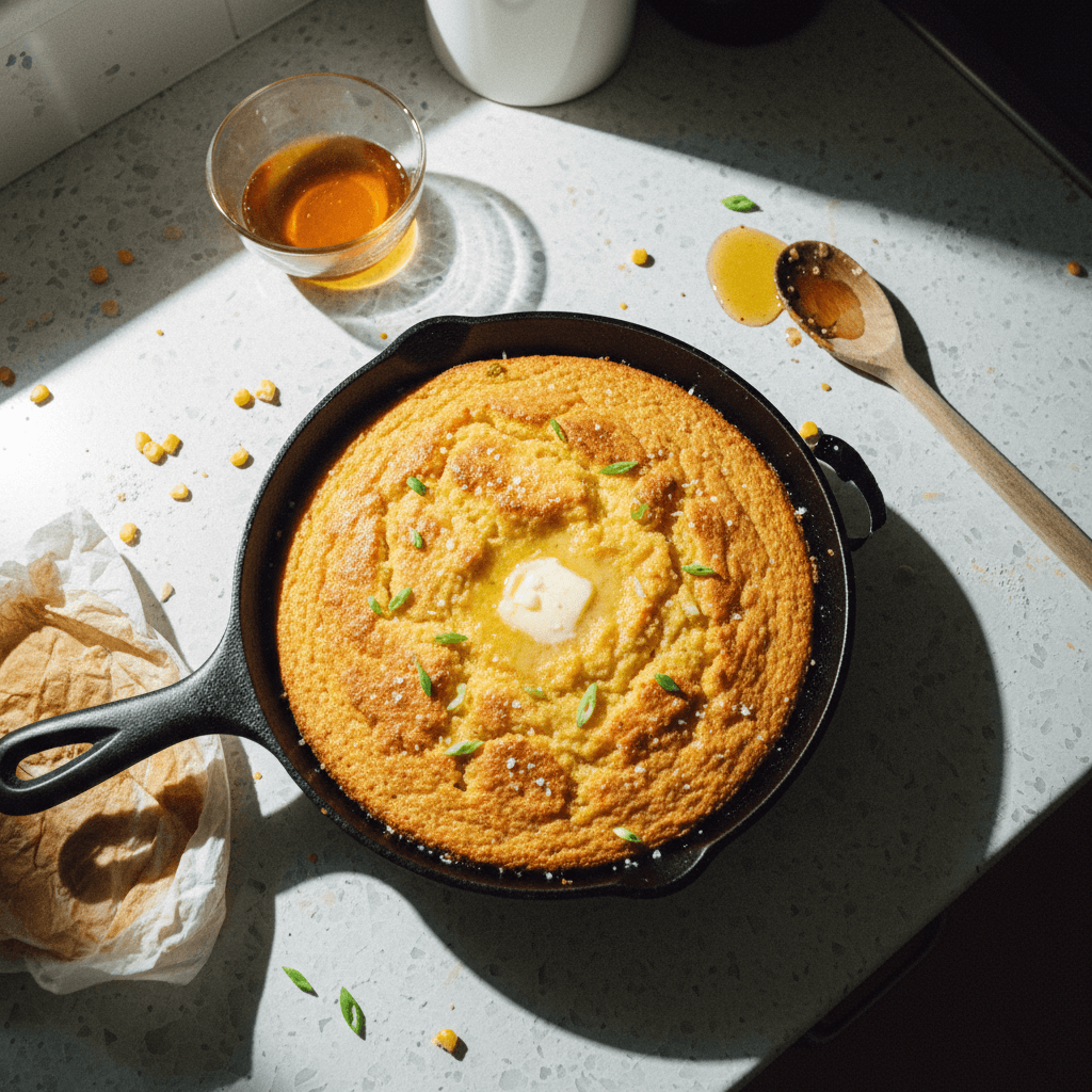 Classic Skillet Cornbread