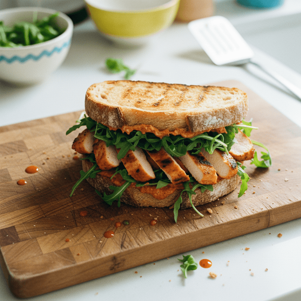 Harissa Chicken Sandwich