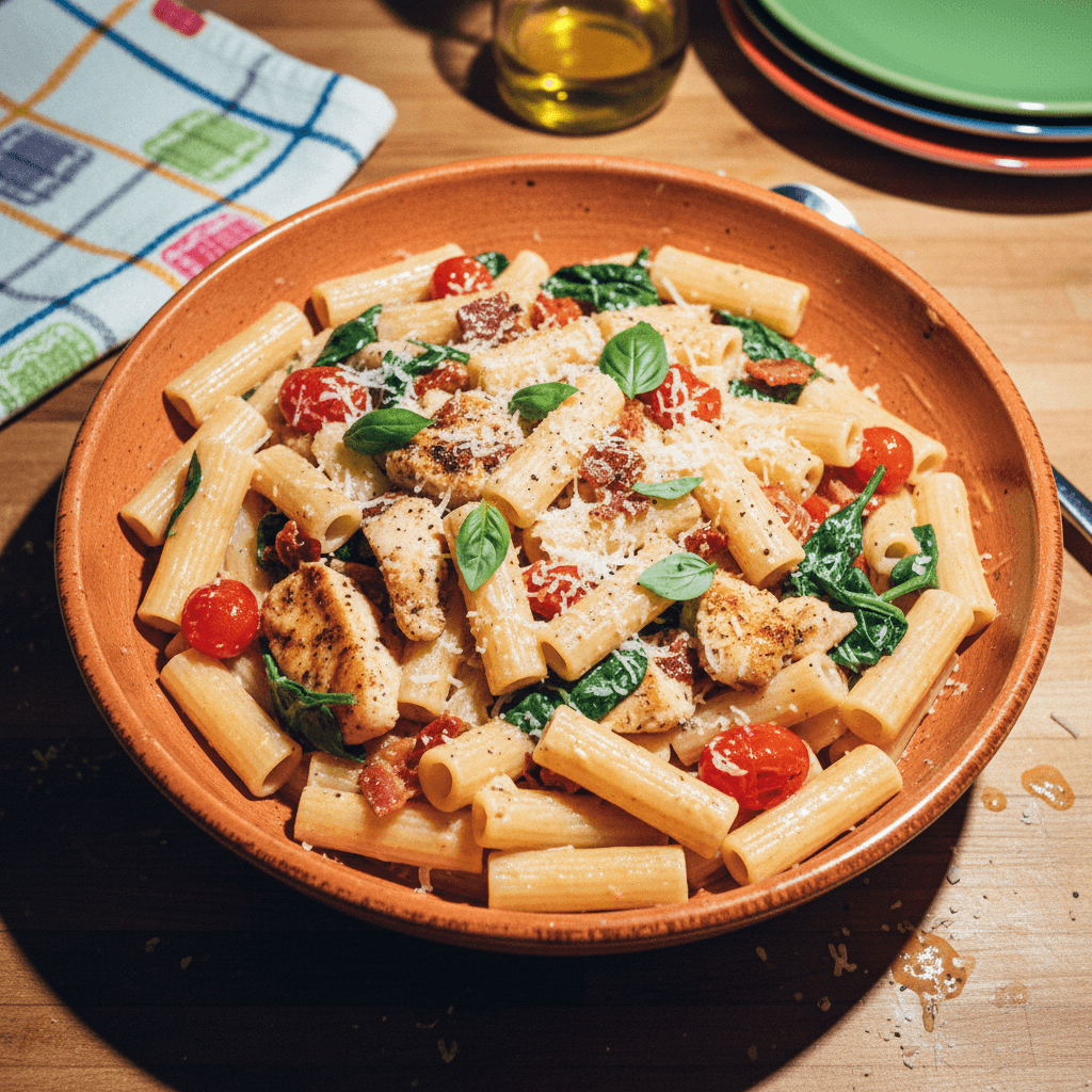 Creamy Tuscan Chicken Pasta