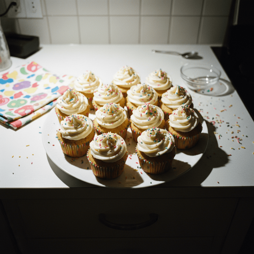 Funfetti Cake Batter Cupcakes with Cake Batter Frosting
