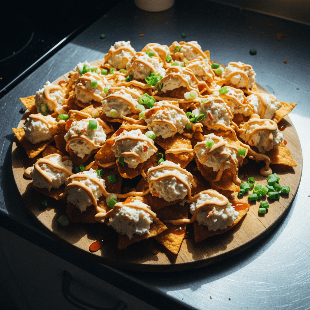 Crab Rangoon Nachos
