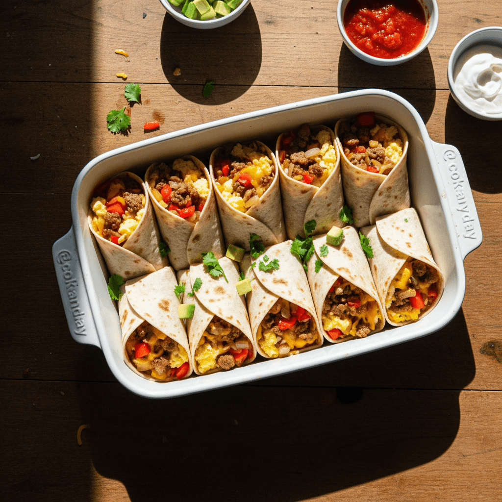 Breakfast Burritos