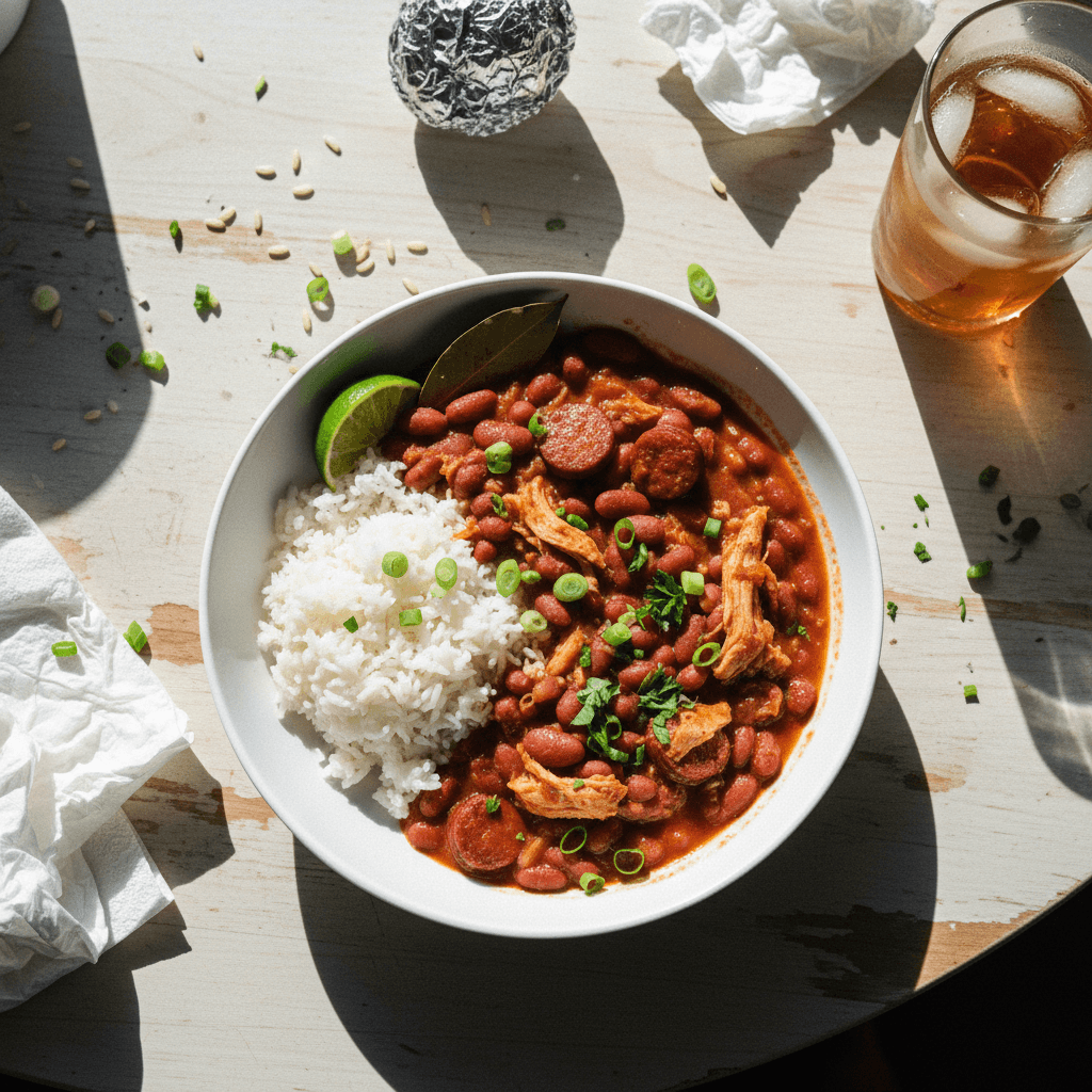 Crockpot Red Beans and Rice