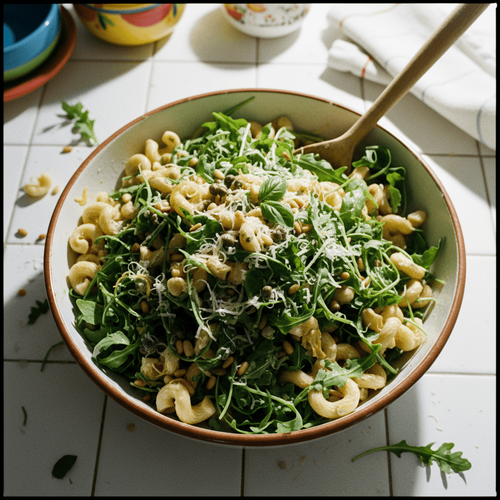 Lemon Parmesan Pasta Salad