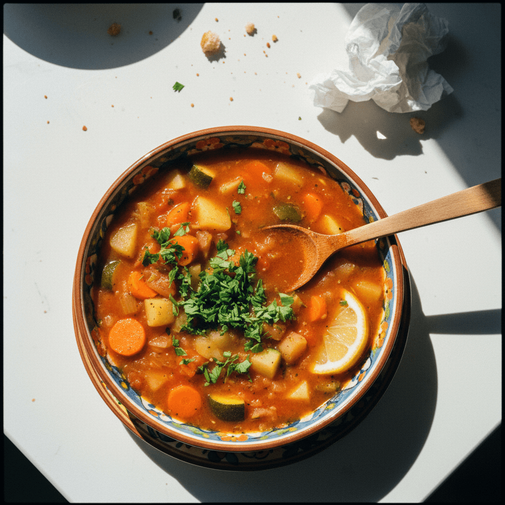 Healthy Homemade Vegetable Soup