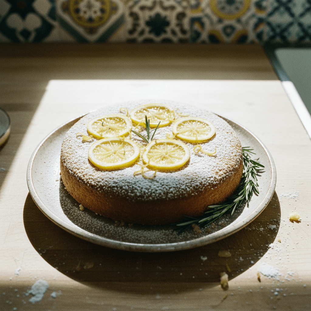 Olive Oil Lemon Cake