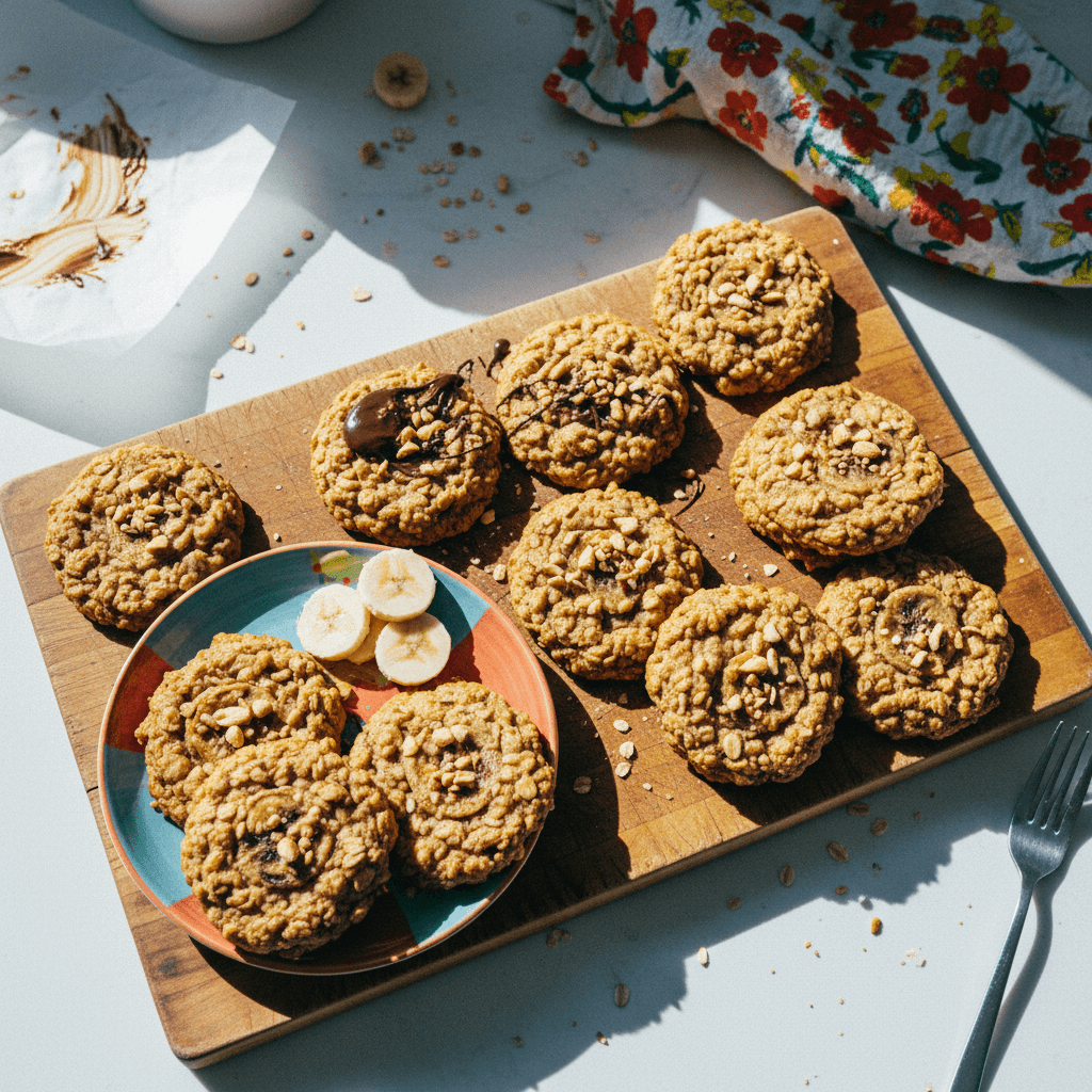 Whole Wheat Peanut Butter Chocolate Chip Cookies