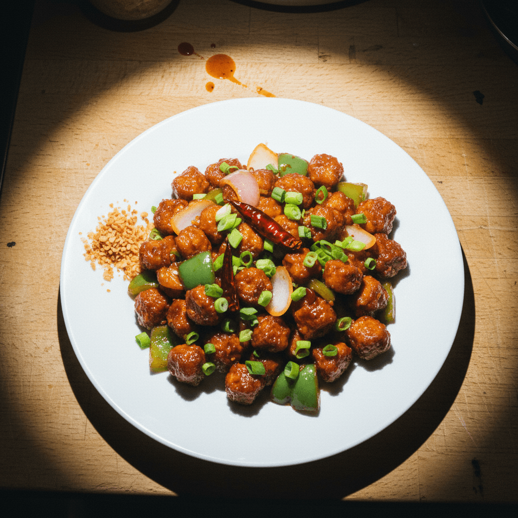 Restaurant Style Soya Manchurian