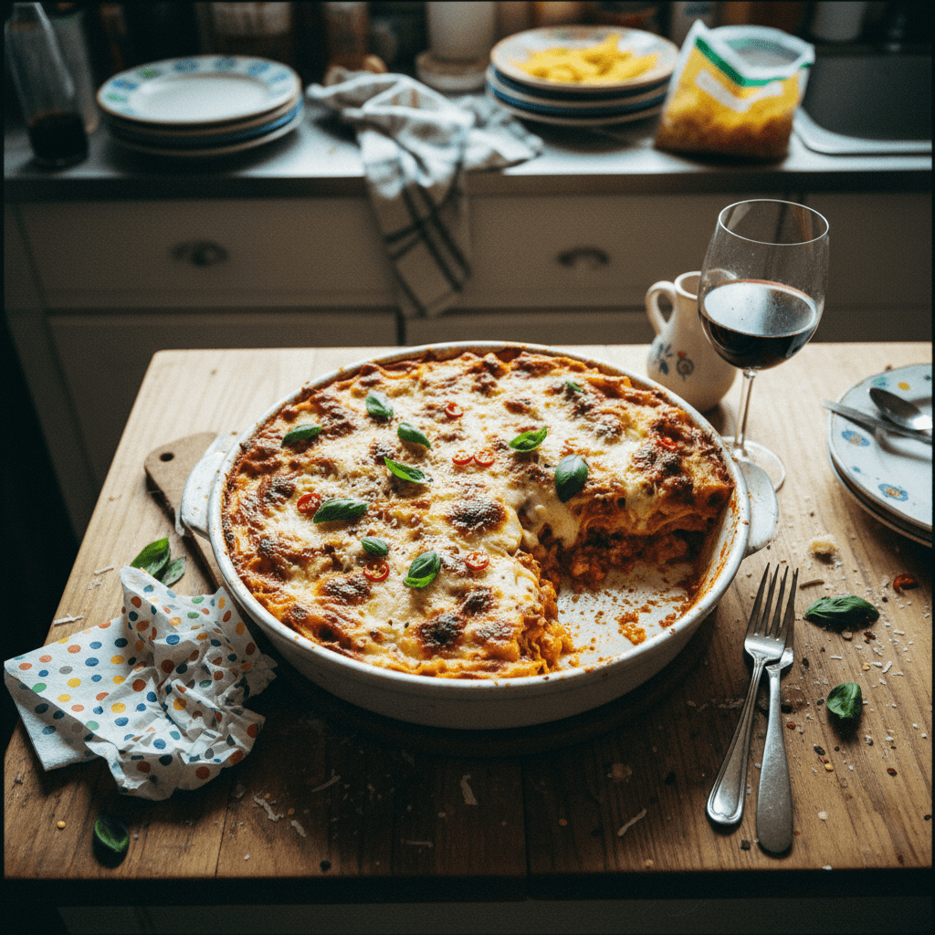 Creamy Tomato Pasta with Italian Sausage