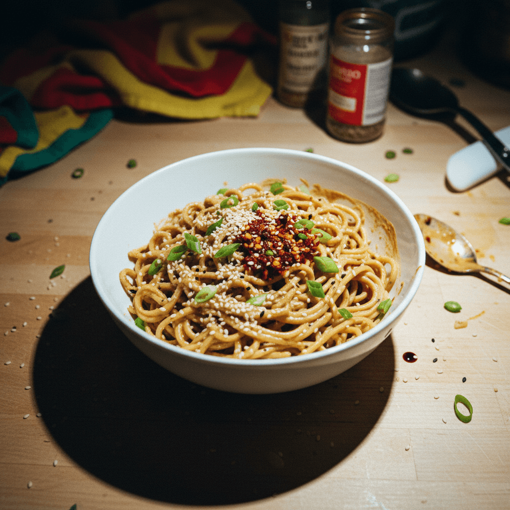 10-Minute Cold Sesame Noodles