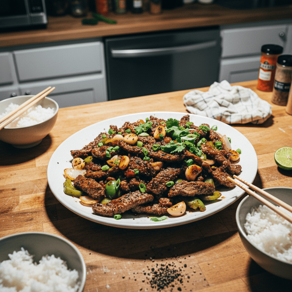 Black Pepper Beef
