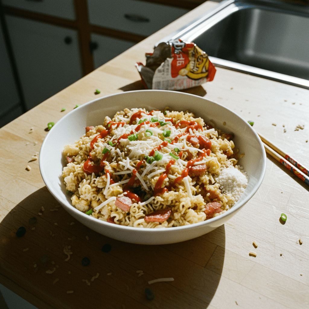 Carbonara Fried Rice