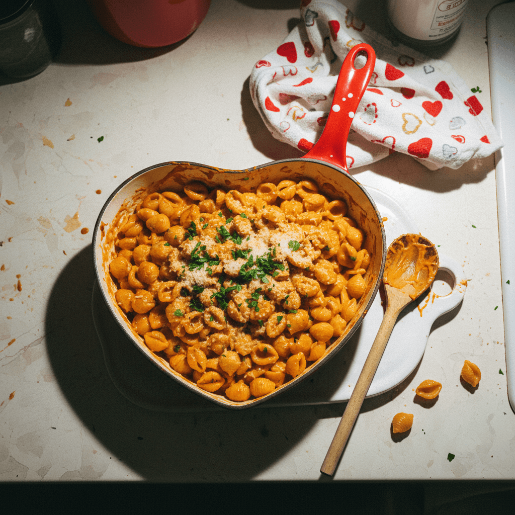 One Pot Gochujang Butter Pasta