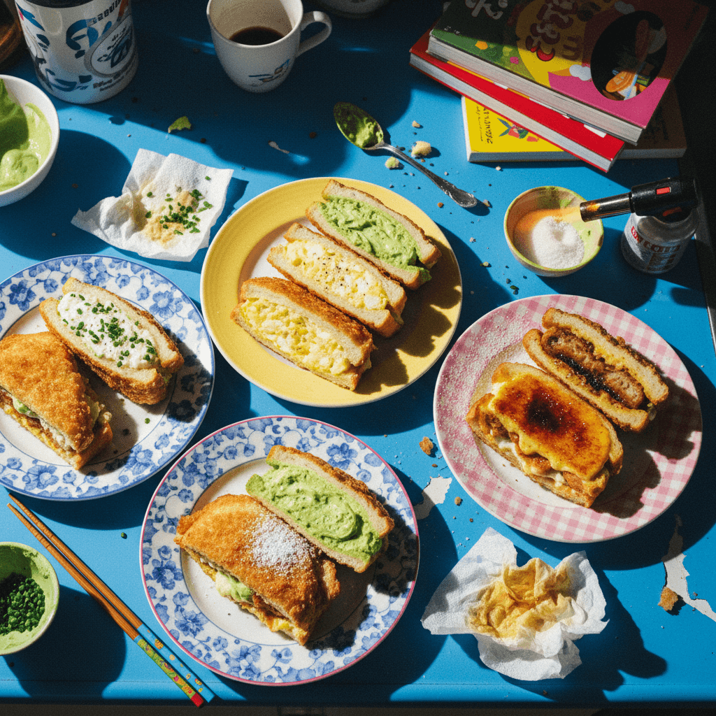 Viral Japanese Fried Sandos