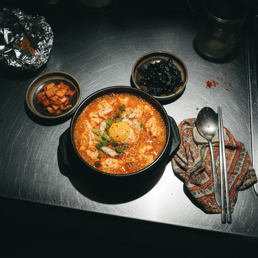 Soondubu Jjigae (Korean Soft Tofu Stew)